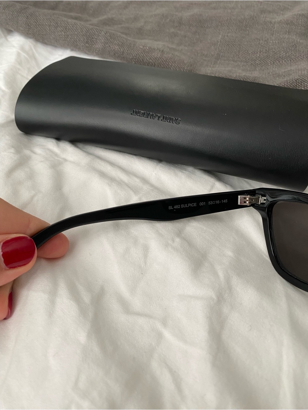 Authentic Saint Laurent sunglasses SL 462 SULPICE 001 - Picture 12 of 16